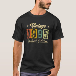 26. Geburtstag Vintag 1995 Limited Edition 26 Year T-Shirt