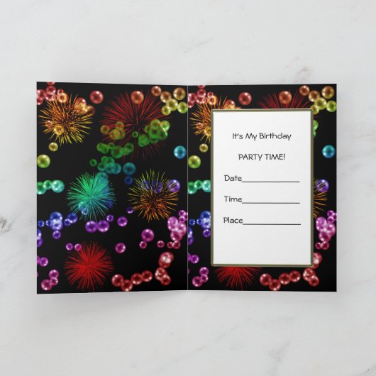 26. Geburtstagsfeier Einladung (Innenseite)