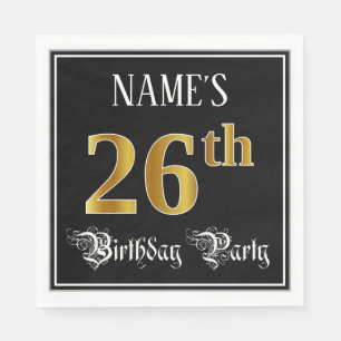 26. Geburtstagsparty - Extravagantes Drehbuch, Imi Serviette