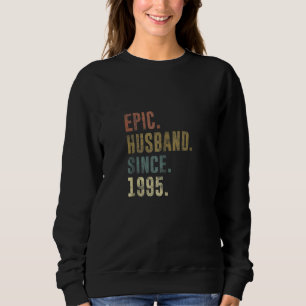 26. Hochzeitstag Episches Musikfestival Seit 1995  Sweatshirt