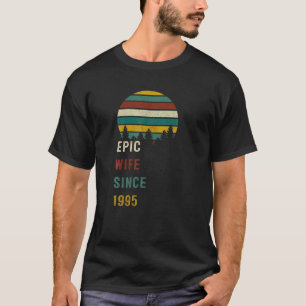 26. Hochzeitstag Funny für ihre epische Ehefrau S T-Shirt