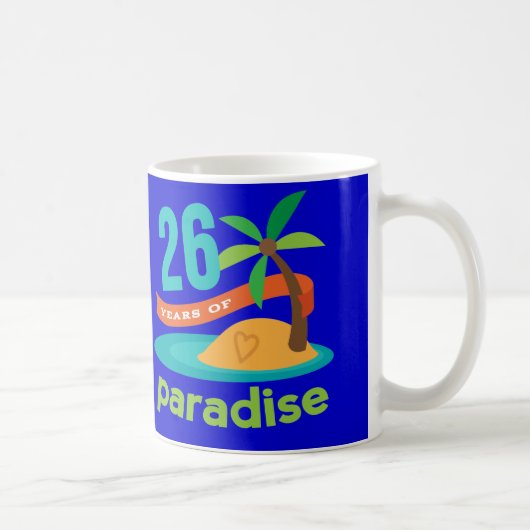 26. Hochzeitstag-lustiges Geschenk für sie Kaffeetasse (Rechts)