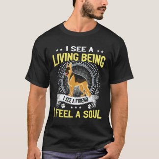 26 Ich sehe ein Lebewesen Ich sehe einen Freund Ic T-Shirt