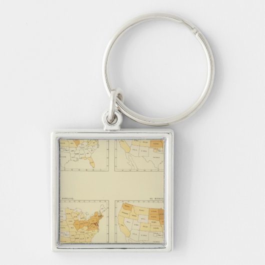 26 Interstaatliche Migration 1890 MEMS Schlüsselanhänger (Vorne)