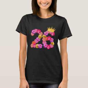 26 Jahre alt Blume zum Geburtstag T-Shirt