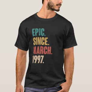 26 Jahre Vintag 1997 Geburtstag 26. Dekoration T-Shirt