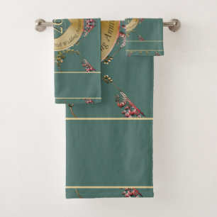 26./Jeglicher Hochzeitstag Badhandtuch Set