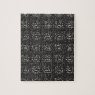 26. Jubiläum Geschenk Chalk Herzen Puzzle