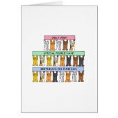 26. Juni Geburtstag Cartoon Katzen (Vorne)