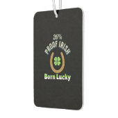26 Prozent Proof Irish St Patrick's Day Funny Gree Autolufterfrischer (Links)
