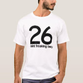 26 Punkte zwei T-Shirt (Vorderseite)