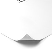 26 Rustikale Rose im Herbst Hochzeitstabelle Poster (Ecke)