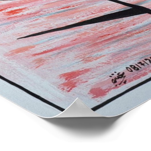 26/ Stolze Frau Poster (Ecke)