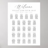 26 Tabellen - Begrüßungsdiagramm Poster (Vorne)