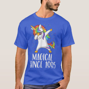 26 th birthday, unicorn dab, Magical since 1995 T- T-Shirt