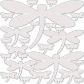 26 Vinyl-Stickers-Dragonfly | Neutrale Farbe Aufkleber (Vorderseite)