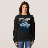 26.Wandermodus eingeschaltet Sweatshirt (Vorne ganz)