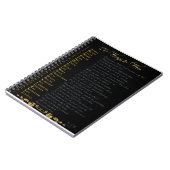 26 Wege zum Gewinnen des Journal - unteres Gold Notizblock (Linke Seite)