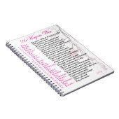 26 Wege zum Gewinnen des Journals - Rosa Notizblock (Rechte Seite)