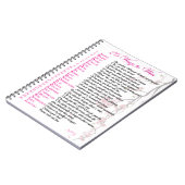 26 Wege zum Gewinnen des Journals - Rosa Notizblock (Linke Seite)