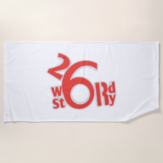 26-Wort-Geschichtenlogo Strandtuch