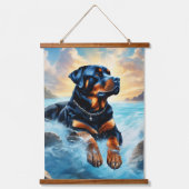 26"x36" vertikale Wandtapete Wandteppich Mit Holzrahmen (Vorderseite)