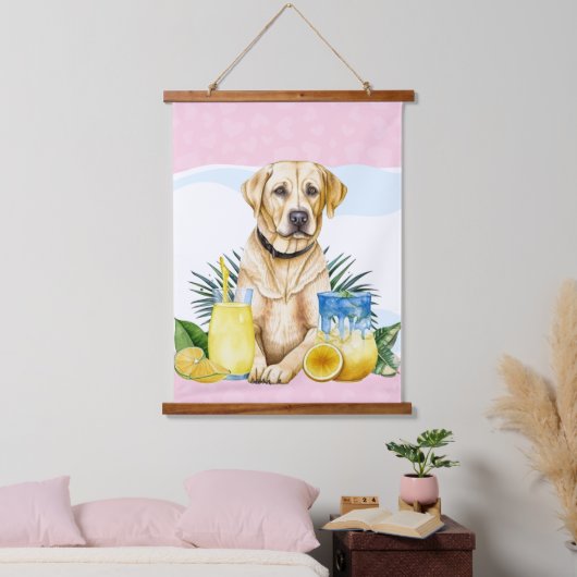 26"x36" vertikale Wandtapete Wandteppich Mit Holzrahmen (Schlafzimmer)