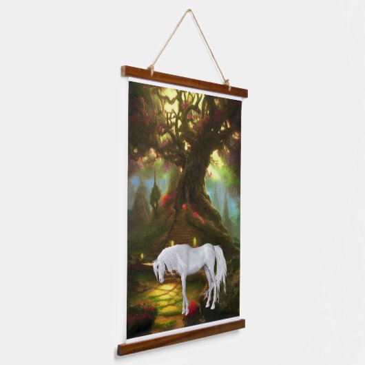 26"x36" vertikale Wandtapete Wandteppich Mit Holzrahmen (Gewinkelt)