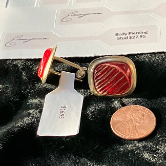 26 Zeichen der Unterschrift Silver Juwelry Price T Aufkleber