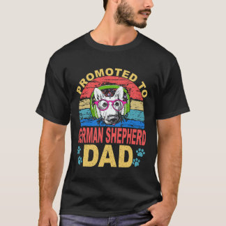 26 Zum Deutschen Schäferhund-Vater befördert Deuts T-Shirt