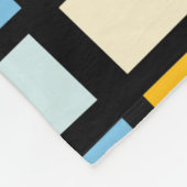 270215 Unregelmäßige Rechtecke - Farbe 02 0n Schwa Fleecedecke (Ecke)