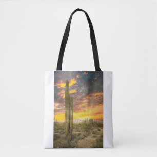 2706-Wüste Landschaft von Arizona bei Sonnenunterg Tasche