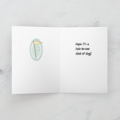 2729 Gerahmt Golf Geburtstag Karte (Innenseite)