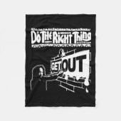 272 Aufkleber raus Fleecedecke (Vorderseite)