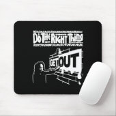 272 Aufkleber raus Mousepad (Mit Mouse)
