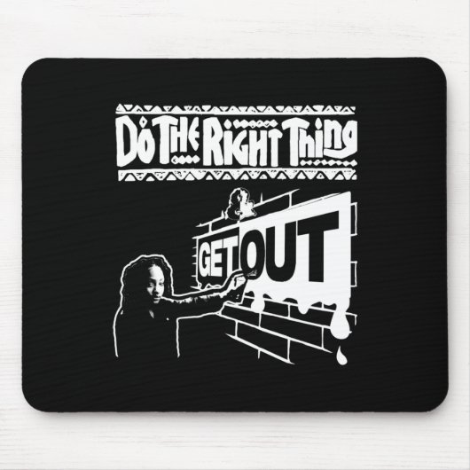 272 Aufkleber raus Mousepad (Vorne)
