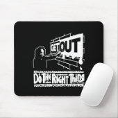 273 Aufkleber raus Mousepad (Mit Mouse)
