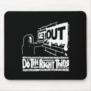 273 Aufkleber raus Mousepad