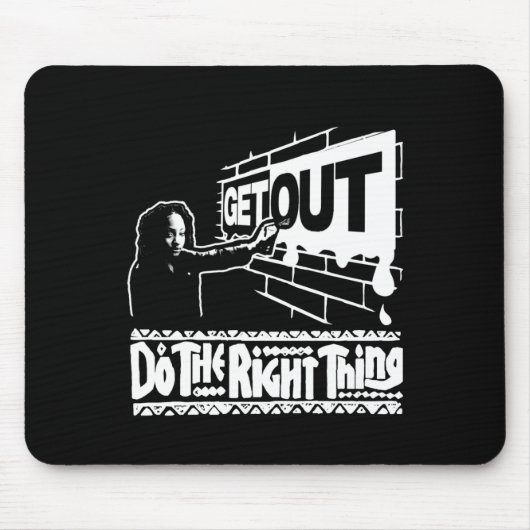 273 Aufkleber raus Mousepad (Vorne)