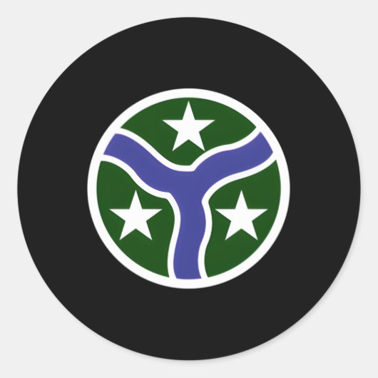 278th Armored Cavalry Regit Patch 278th Acr Runder Aufkleber (Vorderseite)