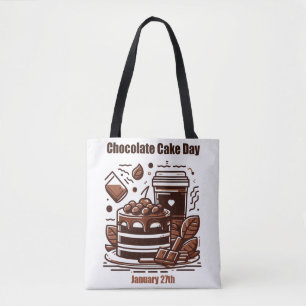 27.01. - Schokoladenkuchen Tasche