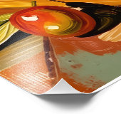 27.03" x 27.03" Olives Wine Cheese Fotodruck (Ecke)