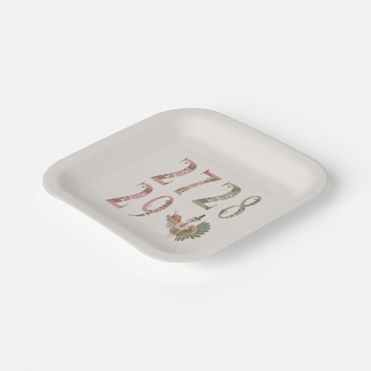 27 28 29 Turkey | Community Sharing of Blessings Pappteller (Gewinkelt)