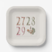 27 28 29 Turkey | Community Sharing of Blessings Pappteller (Vorderseite)