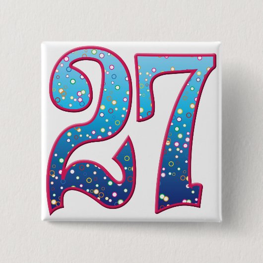 27 Alters-Rave Button (Vorderseite)