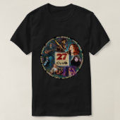 27 Club - Musiker, die bei der zärtlichen jungen a T-Shirt (Design vorne)