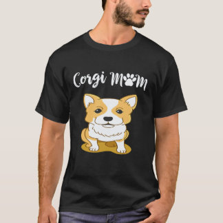 27 Corgi-Mama Corgi T-Shirt