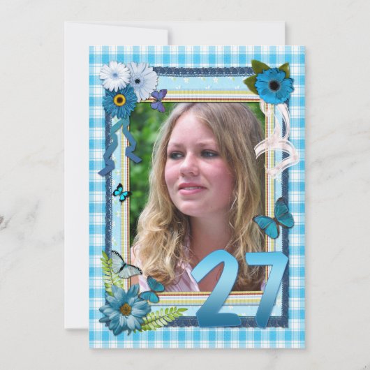 27. Foto Einladung (Vorderseite)