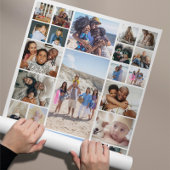 27 FotoCollage Personalisiert Poster