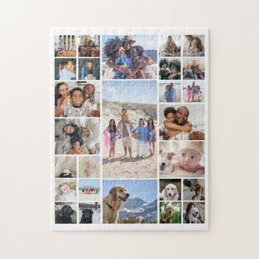 27 FotoCollage Personalisiert Puzzle (Vertikal)